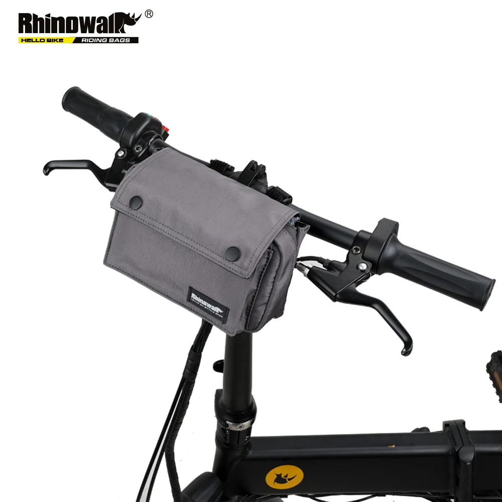 RHINOWALK Folding Bike Handlebar Bag 3 Type Multi-function Front Frame Travel Storage Handbag X2010/X2011/X2012 with Cover | Спорт и