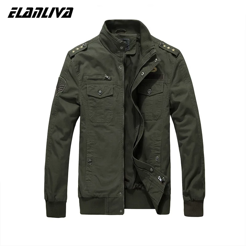 Cotton Military Jacket Men 2020 Autumn Soldier MA-1 Style Army Jackets Male Brand Slothing Mens Bomber Jackets Plus Size M-6XL Cotton Military Jacket Men 2020 Autumn Soldier MA-1 Style Army Jackets Male Brand Slothing Mens Bomber Jackets Plus Size M-6XL