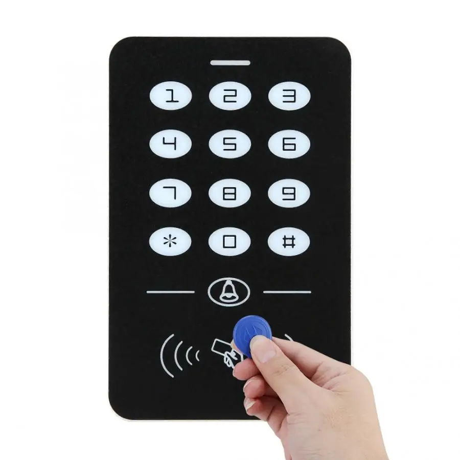 Пароль RFID считыватель карт контроль доступа двери Бесконтактный контроль Лер клавиатура система ID карты пароль контроль доступа