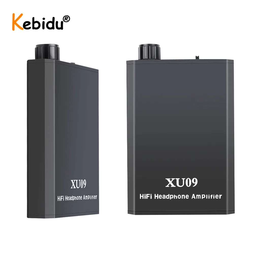Kebidu Mini HIFI Headphone Amplifier Portable Earphone Audio Aux In Port for iPhone Android Music Player Headphone Amplifier