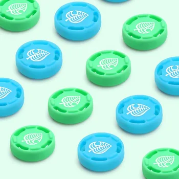 

Animal Crossing Bear Leaf Nintend Silicone Thumb Stick Grip Cap Joystick Cover For Nintendo Switch Lite Joy-con Controller Case