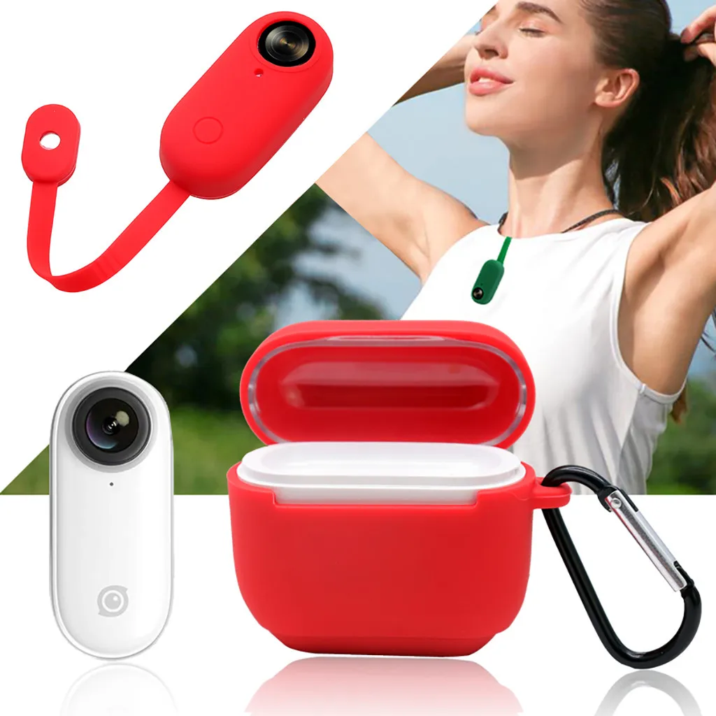 Функция "антипотеря Защитная крышка чехол для планшета Lenovo Insta360go Камера силиконовый защитный чехол Крышка зарядный чехол Крышка