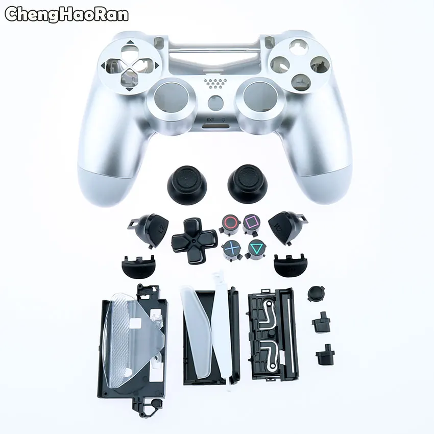 11 ChengHaoRan Полный Корпус с кнопками мод комплект для Sony PS4 Pro Slim 4,0 V2 JDS-040 JDM 040 контроллер корпус Оболочка Чехол - Цвет: 11