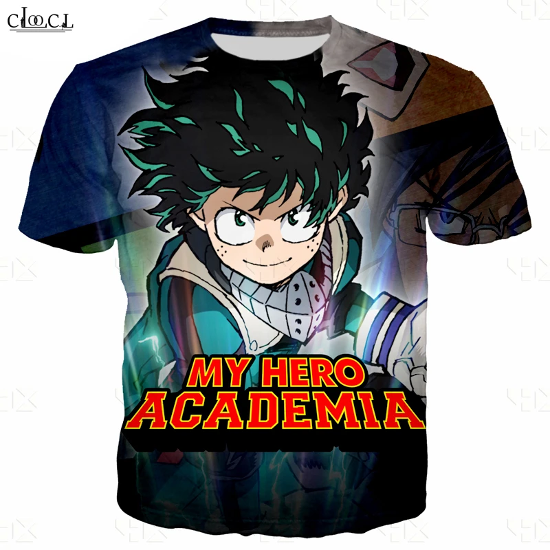 Японское Аниме Boku No Hero Academy Tokoyami футболка для женщин мужчин 3D принт короткий рукав толстовка модная уличная пара Топы - Цвет: T Shirt 28