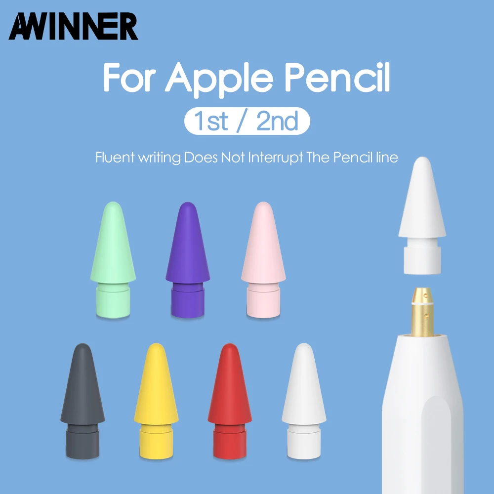 For Apple Pencil Tip Spare Nib Replacement Tip For Apple Pencil 1st 2nd Generation For Punta Apple Pencil 2nd Nib Stylus Pen Tip
