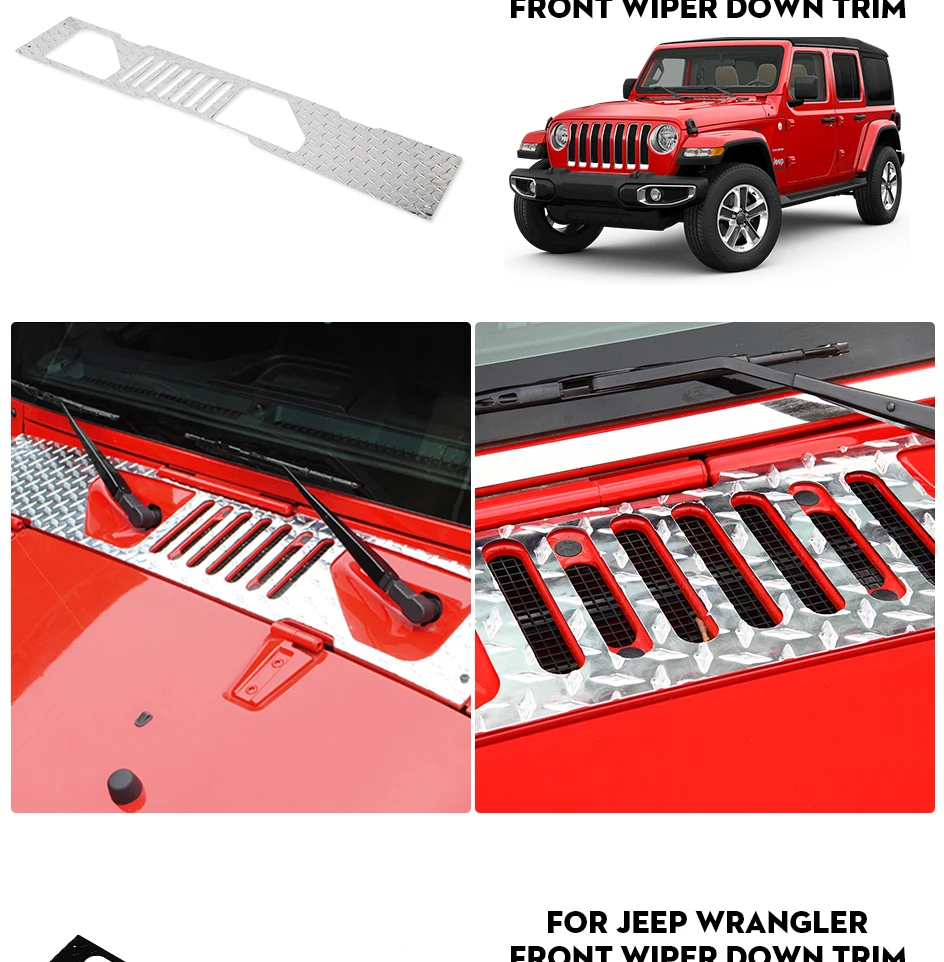 Наклейка на крышку двигателя для Jeep Wrangler JK 2007- Автомобильный капот вентиляционные отверстия решетка Накладка наклейка для Jeep Wrangler