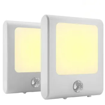 

ZANCAKA AC 110V smart motion sensor Night Light 4 Led Convenient LED Night Light For Home Bedroom Bathroom Stairs Decoration