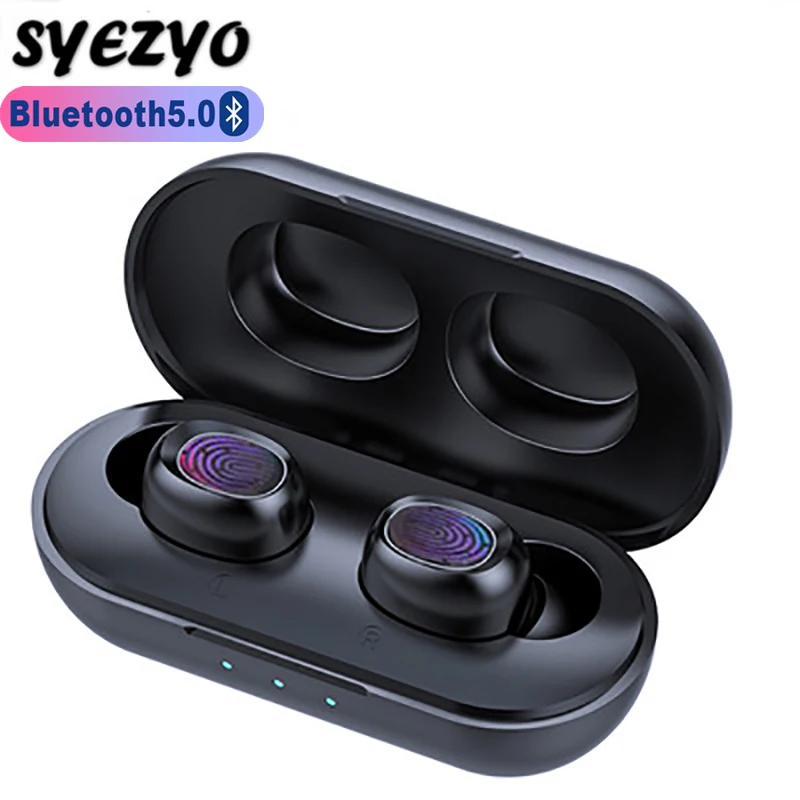 

B5 TWS Wireless Mini headphones Bluetooth Headset Control Touch Sports Earphones Music Business Earbuds Works On All Smartphones