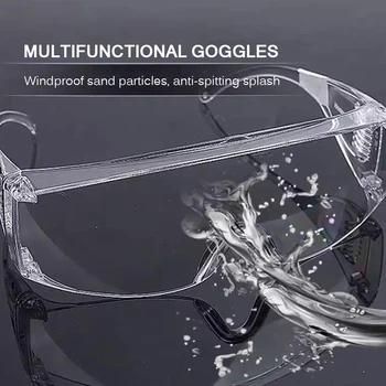 

2020 Unique Louver Transparent Goggles Safe Eye Protection Goggles Children Protective Glasses Eyes Protector Safe Protection