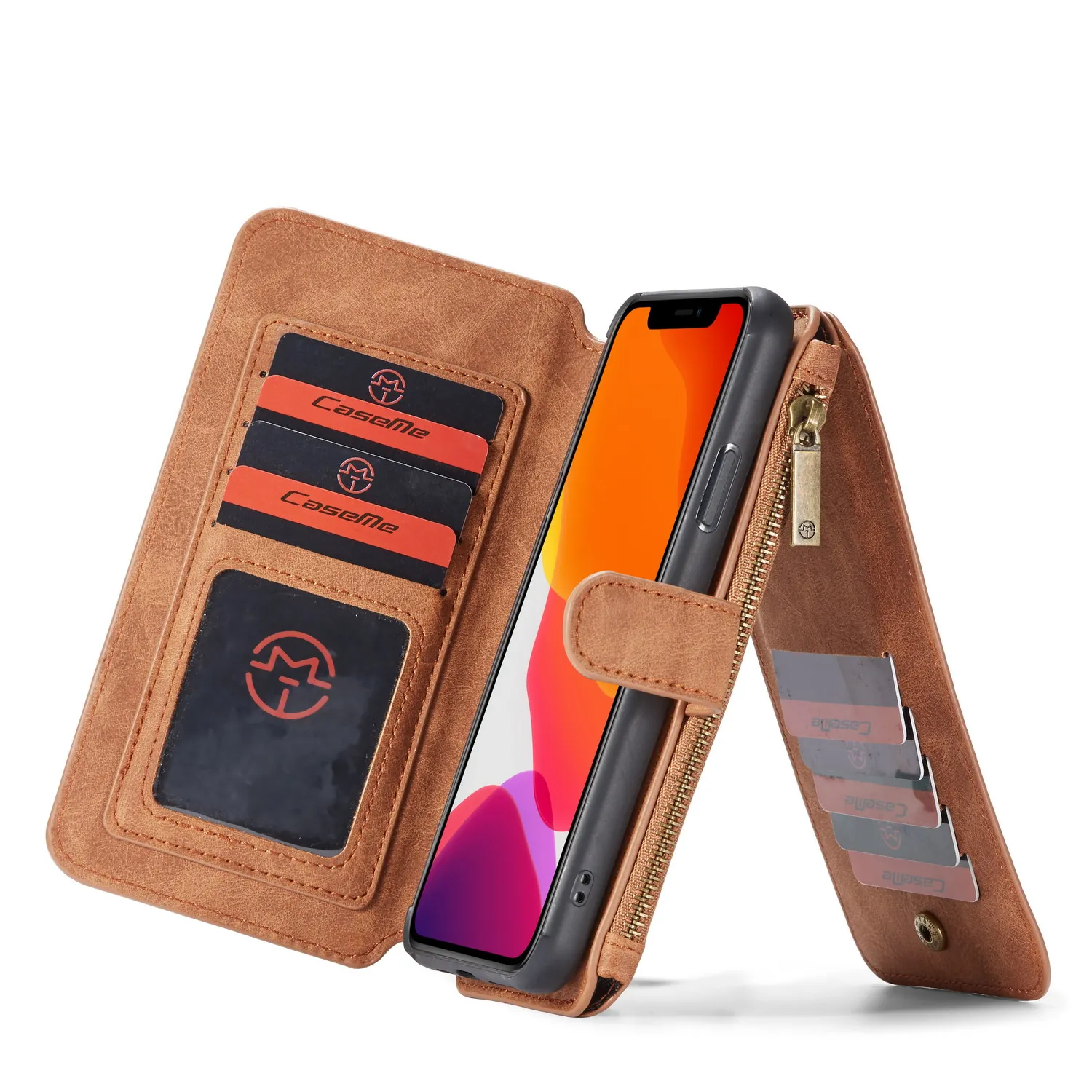 Деловой стиль для iPhone 11 Pro XS Max X XR Магнитный чехол для iPhone 6 6S 7 8 Plus Многофункциональный кошелек карман для ID карты Чехол