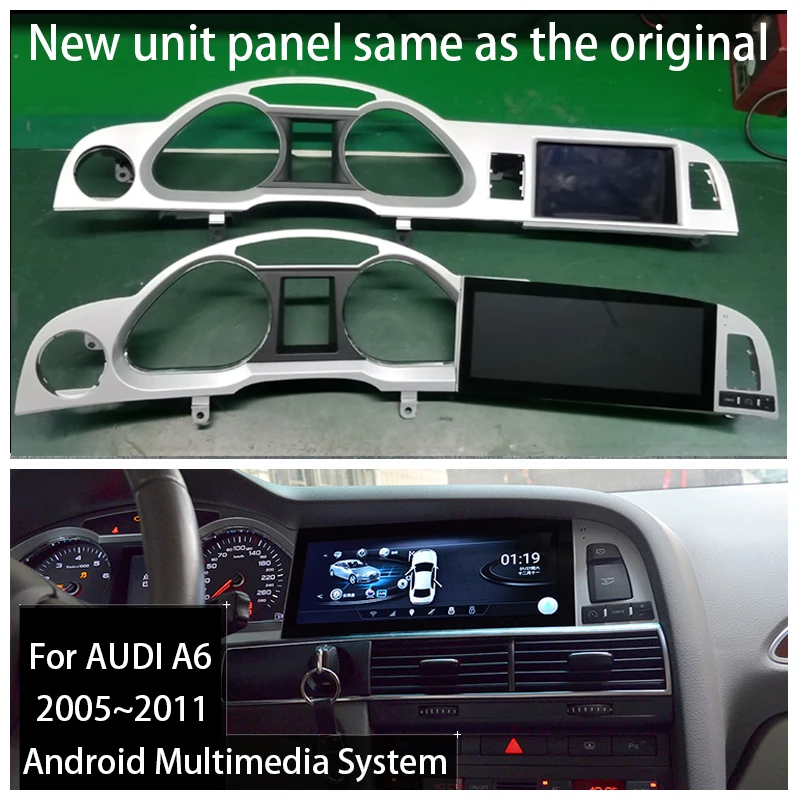 Автомобильный мультимедийный плеер Android 9 0 2 + 32 ГБ для Audi A6 4F AU 2005 ~ 2011 MMI 2G 3G |