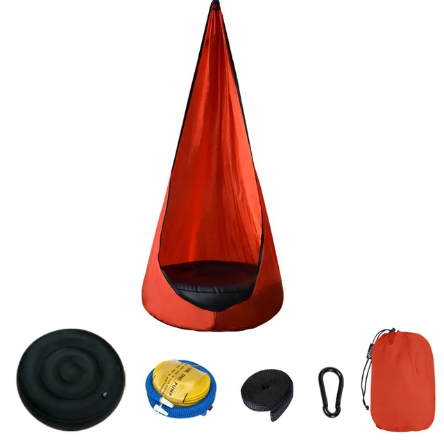 Kids Hammock Garden Furniture Pod Swings Chair Indoor Outdoor Hanging Seat Autism Sensory Child Therapy Swing  Patio 6