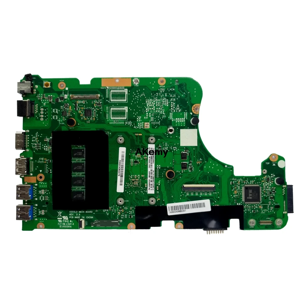 X555LA материнская плата для ноутбука ASUS X555LD X555LP X555LA X555L X555 Материнская плата ноутбука I5-4210U 4GB-RAM Материнская плата Тесты ОК