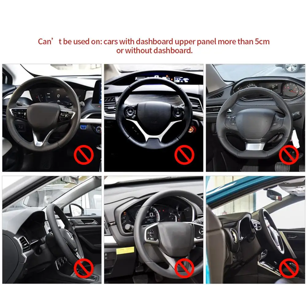 Автомобильный держатель для телефона с поворотом на 360 градусов держатель для сотового телефона подходит для смартфонов от 4 до 6,5 дюймов, вращающийся зажим для приборной панели крепление Stan