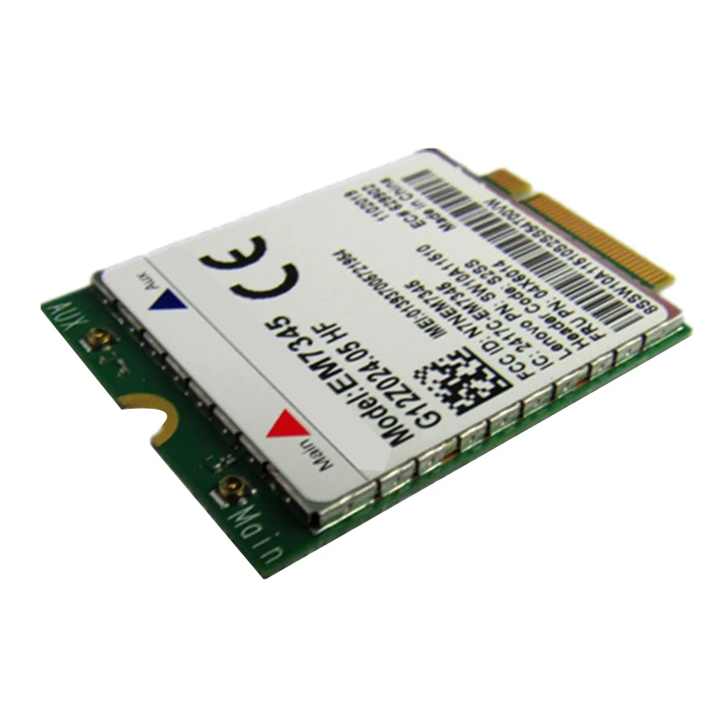 GOBI5000 EM7345 LTE FRU 00JT511 ThinkPad 10 планшеты TP 10 WWAN к оператору сотовой связи HSPA+ 42 Мбит/с 4G модуль NGFF