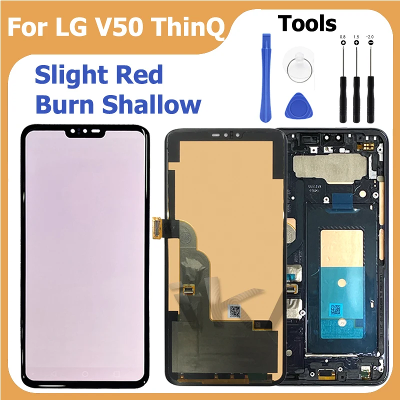 

Сменный сенсорный ЖК-дисплей с рамкой V50 для LG V50 ThinQ 5G V450