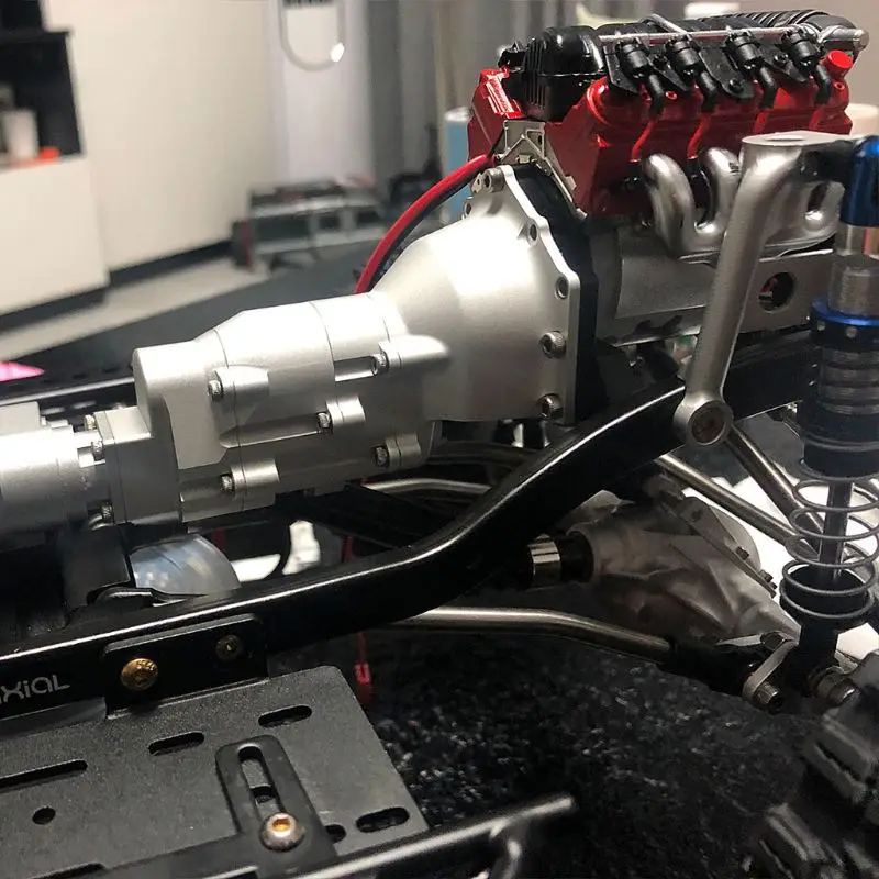 Высококачественный DJC-0641 LS3 V8 вентилятор радиатора двигателя для 1/10 Trx4 D90/110/130 RC автозапчасти