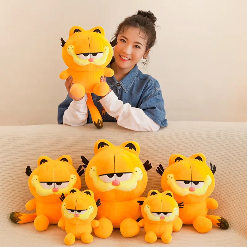

Garfield Doll Plush Toys Crane Machines Crane Machine Doll Send Women's Birthday Gift 8-Inch