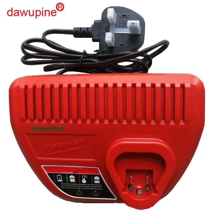 Dawupine N12 M12-18C литий-ионный Батарея Зарядное устройство для Milwaukee 10,8 В 12 В 18 В M12 M18 48-11- 24xx серии литий-ионный Батарея