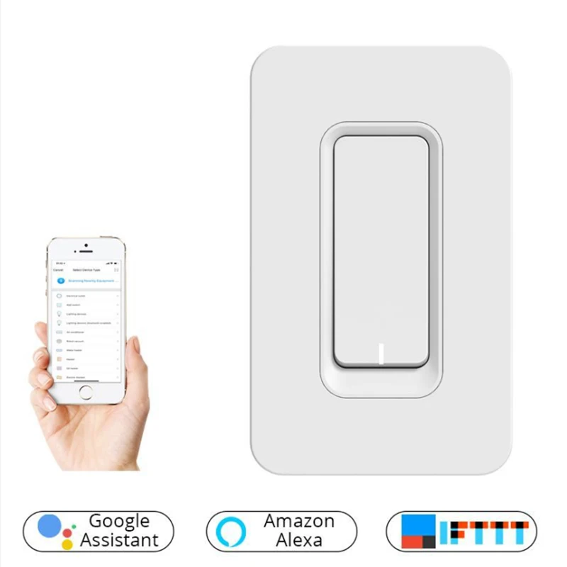 

3-way Smart Light Switch,Treatlife WiFi Light Switch Works With Alexa, Google Assistant and IFTTT Remote Control