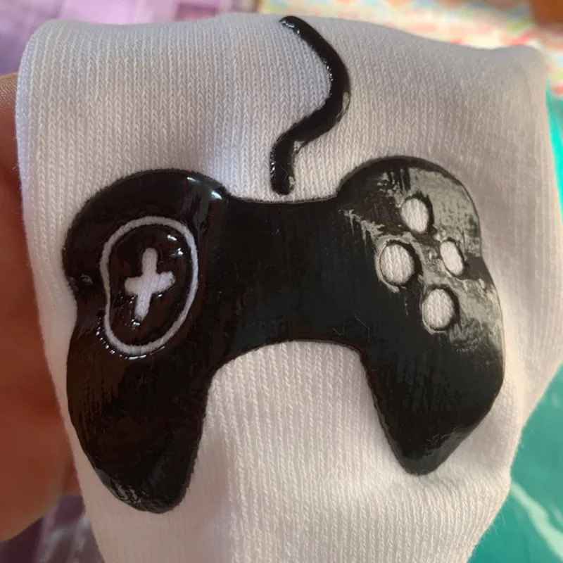 Dog Socks Gift For Boyfriend Cotton Letter Socks DO NOT DISTURB I'M GAMING Anniversary Gift Valentines Day Present Party Favor