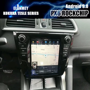 

PX6 Car Bluetooth Screen Tesla Android 9 GPS Navigation Multimedia For Renault Kadjar 2016 2017 2018 10.4" Stereo DSP Head Unit