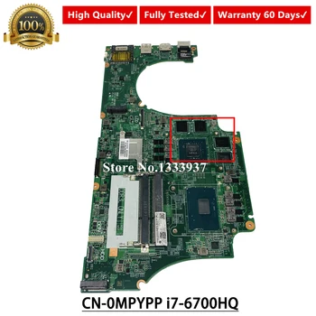 شراءاللوحة الرئيسية DAAM9AMB8D0 لأجهزة الكمبيوتر المحمول ديل انسبايرون 15 7559 اللوحة الأم MPYPP 0MPYPP CN-0MPYPP I7-6700HQ SR2FQ