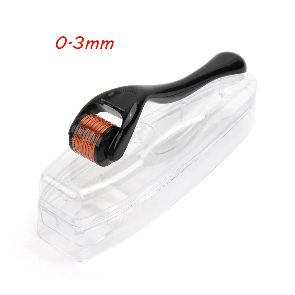 Orange 0.3mm DRS 540 Derma ролика 0,2/0,25/0,3 мм титановые иглы Mezoroller Dr ручка машина для средств по уходу за кожей для ухода за волосами, Лечение выпадения ручка - Цвет: Orange 0.3mm