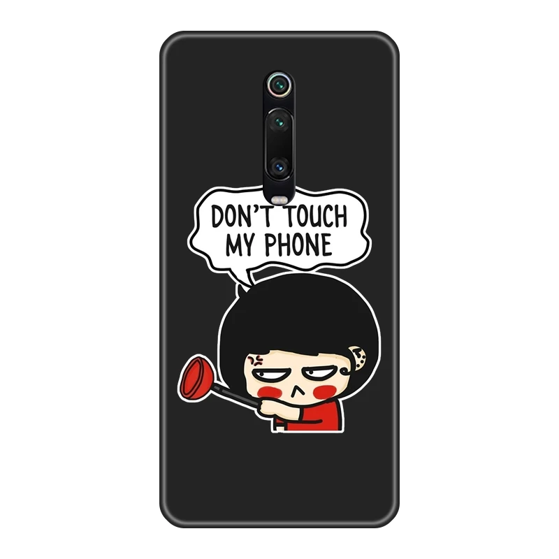 Забавный чехол для телефона с цитатами девушек Xiaomi Redmi Note 7S 7 PRO чехлы K20 GO 7A Y2 Y3