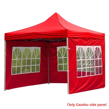 

Durable Portable Windproof Oxford Cloth Anti-UV Waterproof Outdoor Tent Gazebo Side Panel Sidewall Folding Reusable Accessories