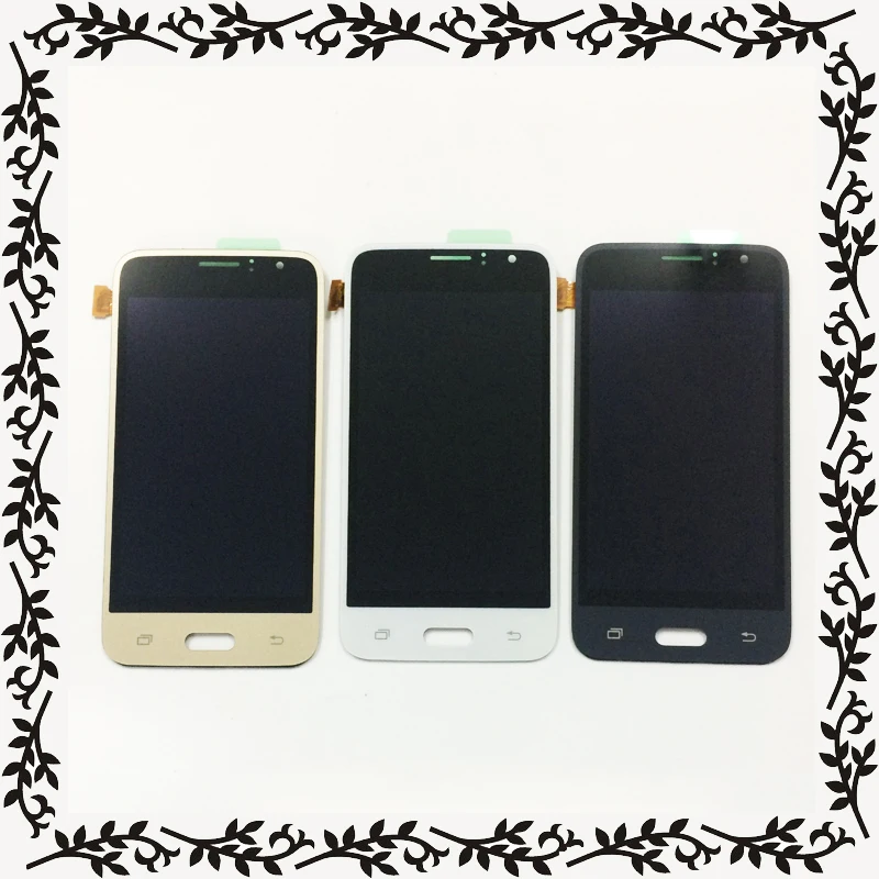 Cena Do Samsung Galaxy J1 2016 ekran LCD J120 SM J120F wyświetlacz J120M J120H J120G Panel LCD z ekranem dotykowym montaż czujnika digitizera