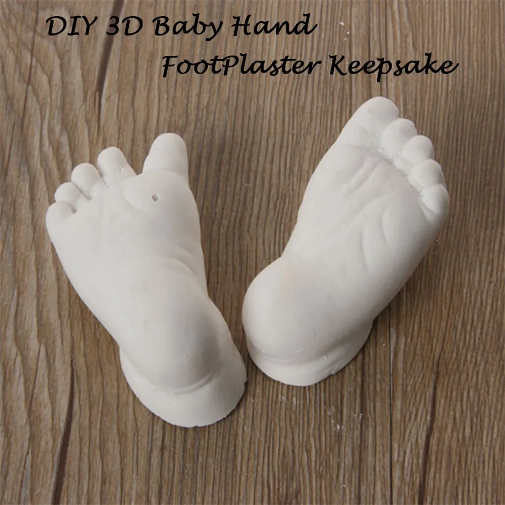 3D штукатурка отпечаток руки ноги ребенка пара форма для свадьбы ручной литой сувенир домашнее украшение орнамент Форма Дизайнер# FS27