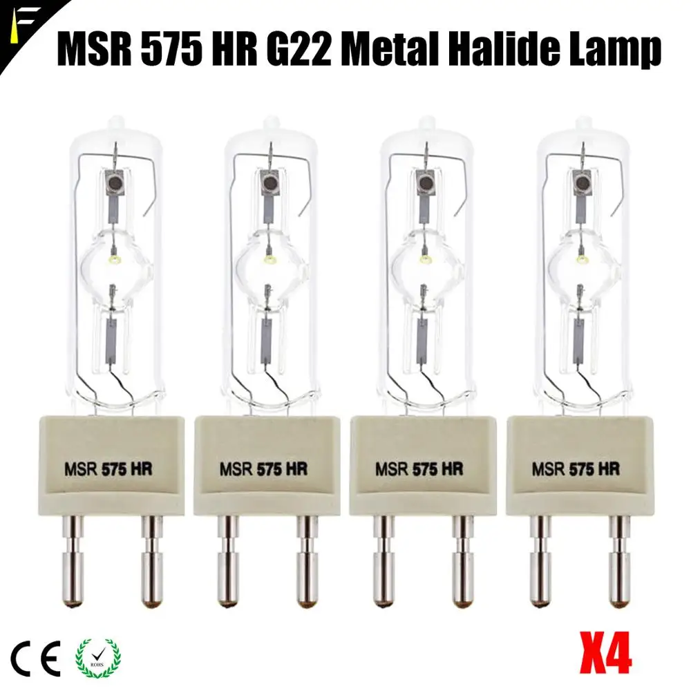 MSD575 движущаяся головка 575 MSR575/2 лампа HSR 575/72 7200K Классическая 575 Автоматическая компьютерная движущаяся головная лампа замена 4 шт./лот - Цвет: G22