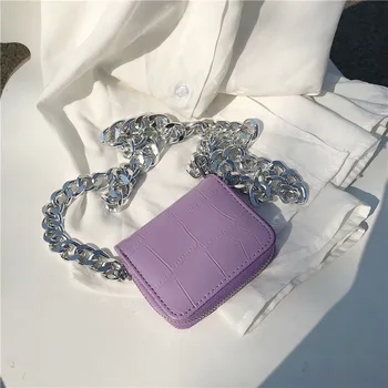 

Mini women's bag 2020 popular new trendy wild chain small square bag fashion one-shoulder messenger bag