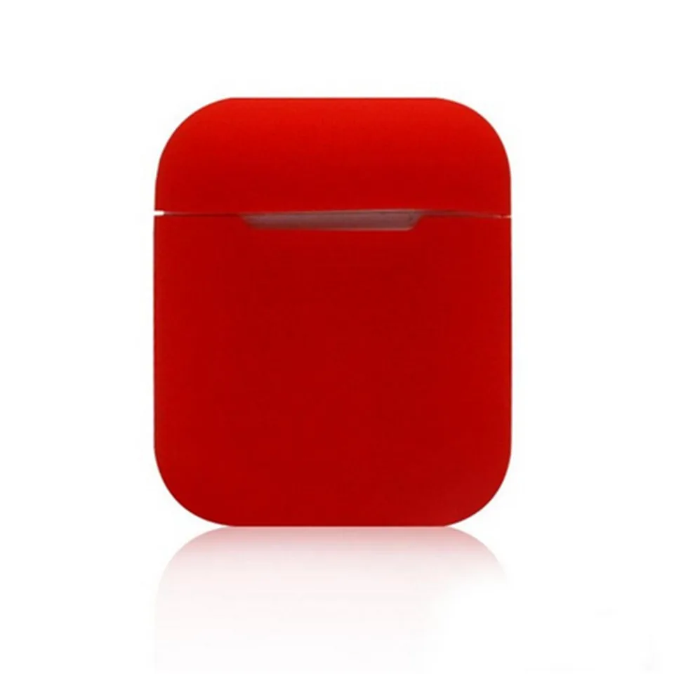 16 Мягкий силиконовый чехол, наушники для Apple Airpods, Bluetooth, беспроводные наушники, защитный чехол, коробка для Air Pods, вкладыши наушников, сумка - Цвет: 16