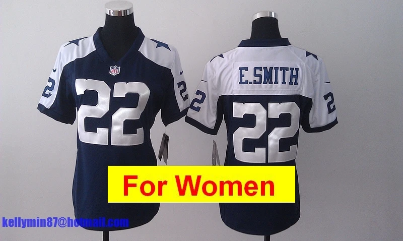 Stitiched, Dallas s, Tony Romo, Emmitt Smith, Cole besley, Sean Lee, Jason Witten, Ezekiel Elliott, для женщин Джерси - Цвет: Темно-серый