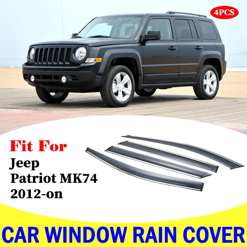Козырёк для окна автомобиля Jeep Patriot MK74 защита от дождя дефлекторы тент отделка