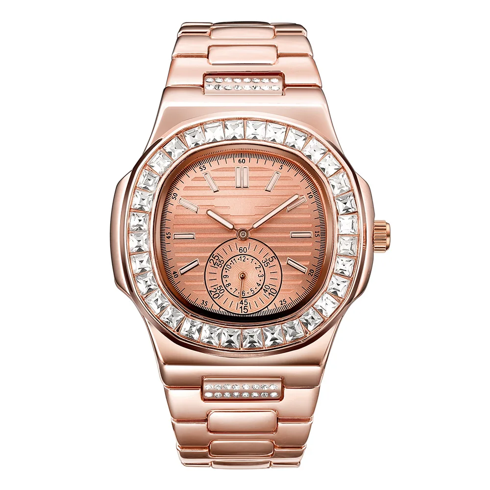 

Explosive Watch, alloy calendar, two pins and a half quartz