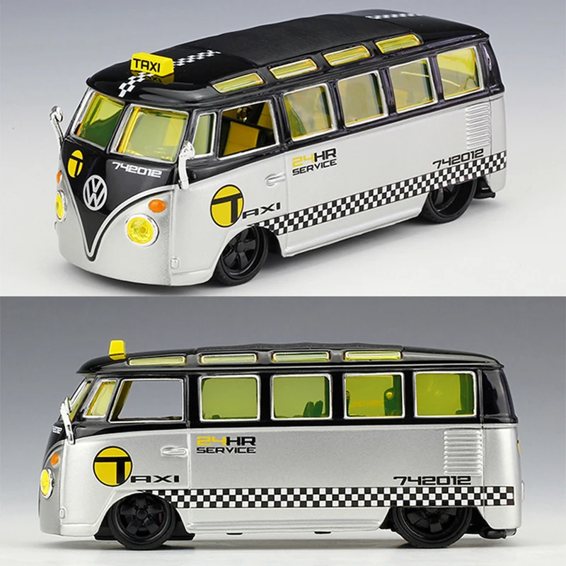 1:25 Volkswagen VAN SAMBA автомобиль из сплава модель высокой модели игрушечный