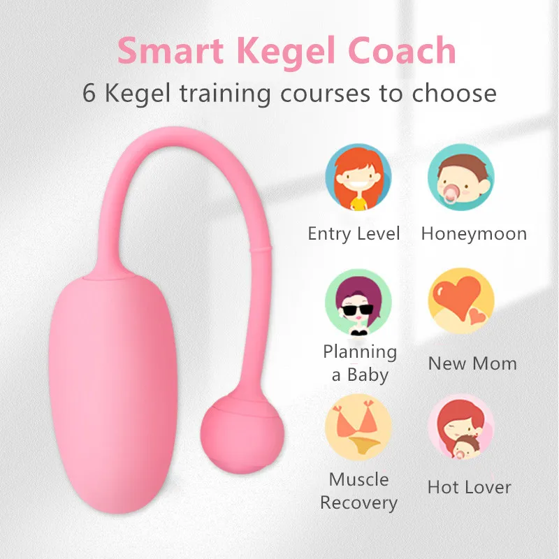 Magic Motion Kegel Master Ball Wireless Vibrator APP Remote Control Smart Vagina Tighten Training Ben Wa Ball Sex Toy for Woman