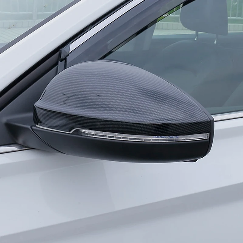 Автомобильный Стайлинг Зеркало заднего вида Блестки для Volkswagen Jetta A7 зеркало заднего вида ABS хром Внешняя рамка украшения