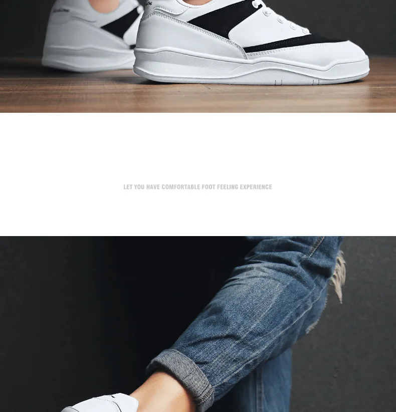 Explosion comfortable Large size spring and autumn new trend men's fashion shoes casual students personality wild men's shoes