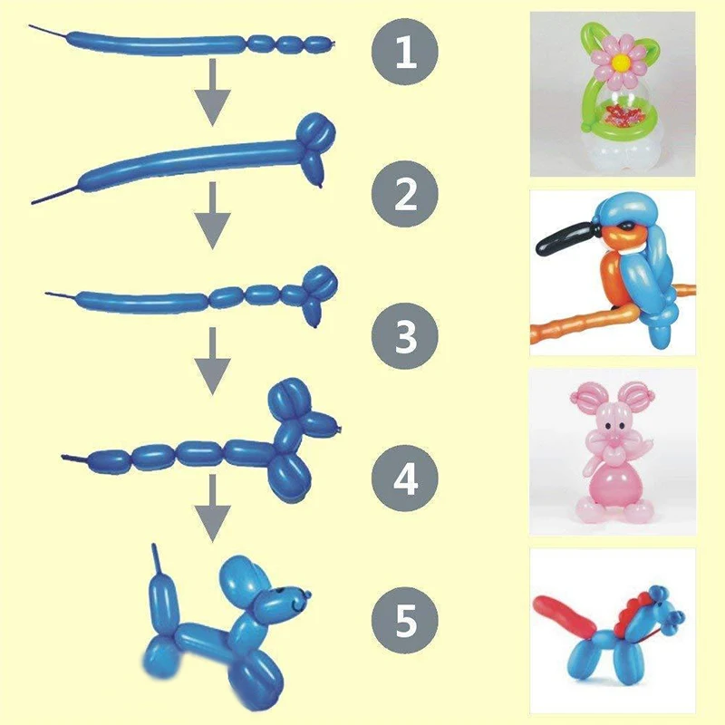 

High Quality Twisting Animal Balloons With Durable And Upgraded Balloon Pump Party Supplies