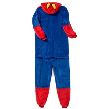

Adults Animal Pajamas Women Sleepwear kigurumi All in One Pyjama Animal Suits Spiderman Hero Cosplay Cartoon Hooded Pijama