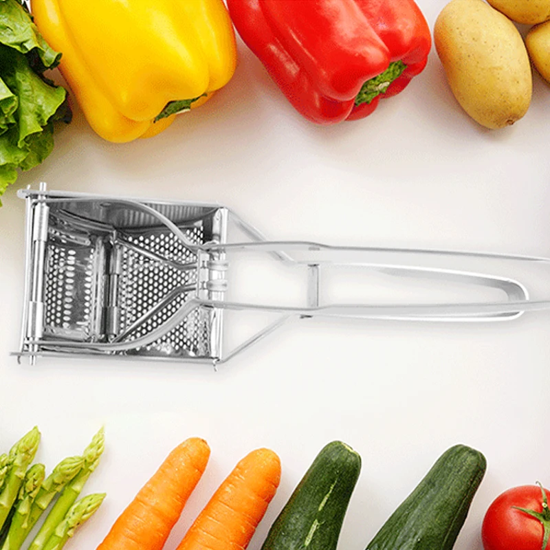 Holaroom Manual Potato Presser Stainless Steel Potato Masher Multifunction Mash Pumpkin Mashed Making Tool Kitchen potato masher