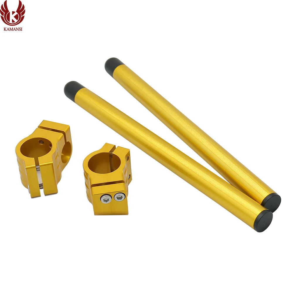 CNC 7/" 22 мм золото руль набор руль для мотоциклов клип на головки зажим вилка для SUZUKI GSXR600 GSXR 600 750 2004-2010