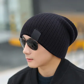 

Men Women Winter Beanies Cap Outdoor Bonnet Skiing Hat Soft Knitted Hat UND Sale