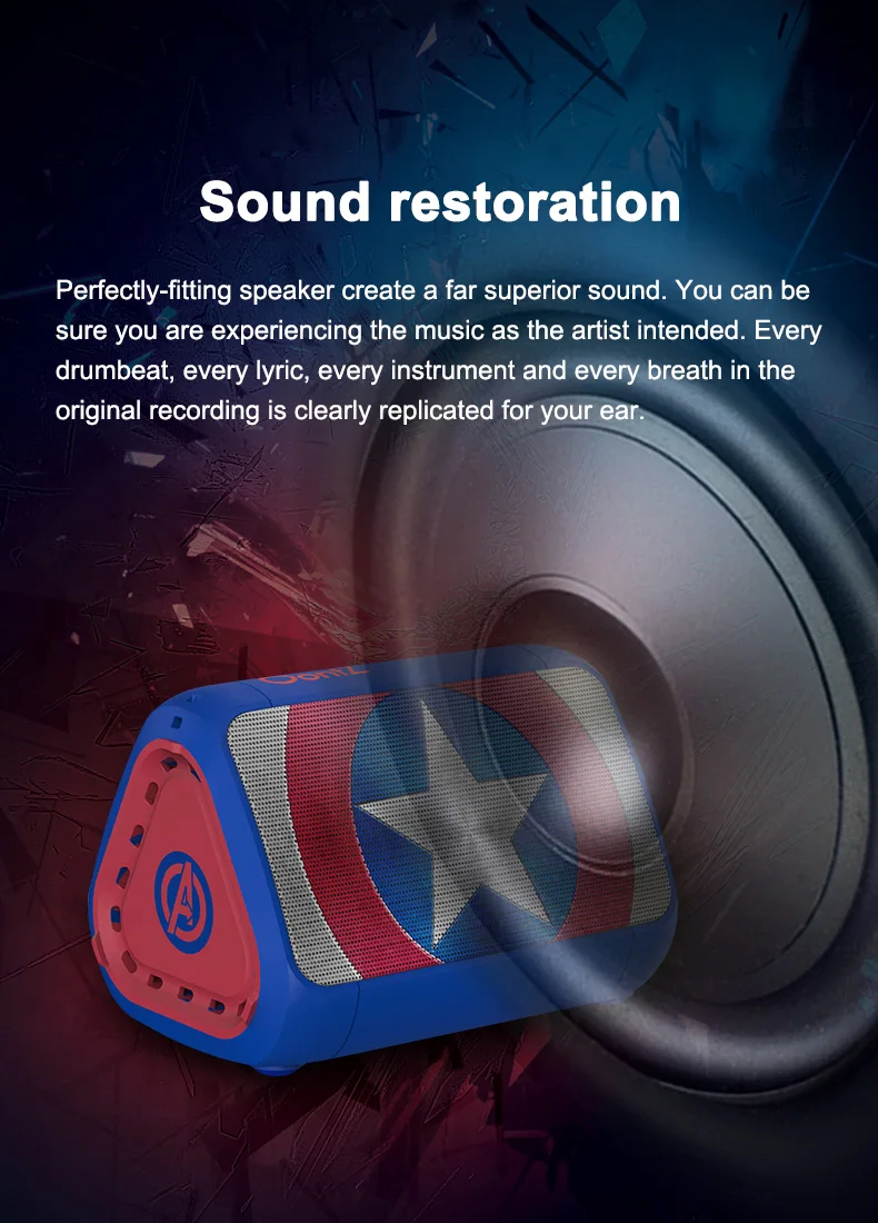 OontZ Angle 3 Bluetooth Portable Speaker, Louder Volume, Crystal Clear Stereo Sound, Rich Bass, IPX5 Splashproof, Rainproof