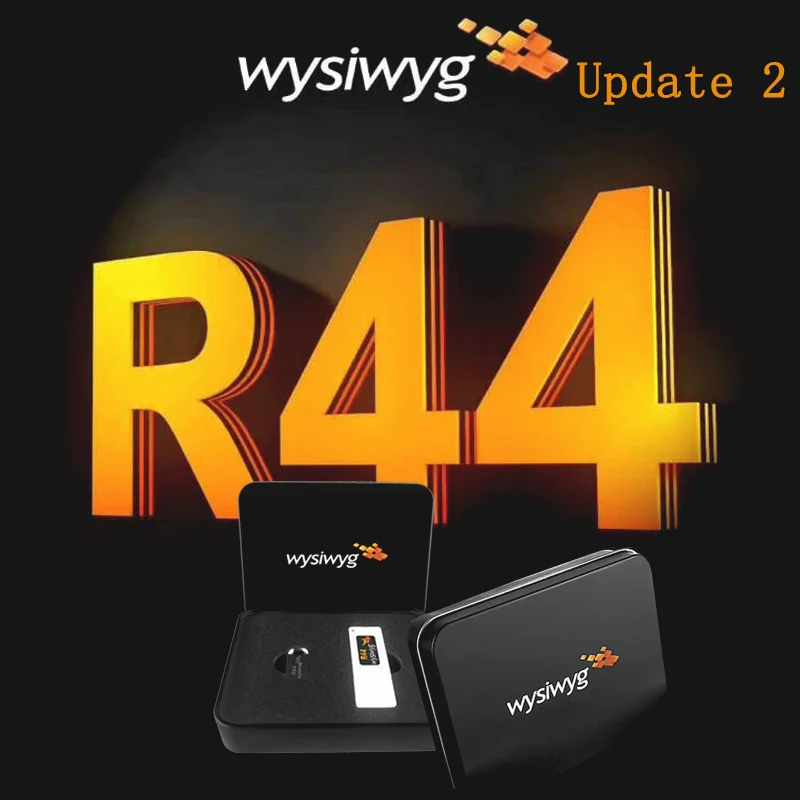 

Belgium warehouse Software WYSIWYG Release 44 DJ light MA2 command wing moving head dmx controller WYSIWYG R44 perform dongle