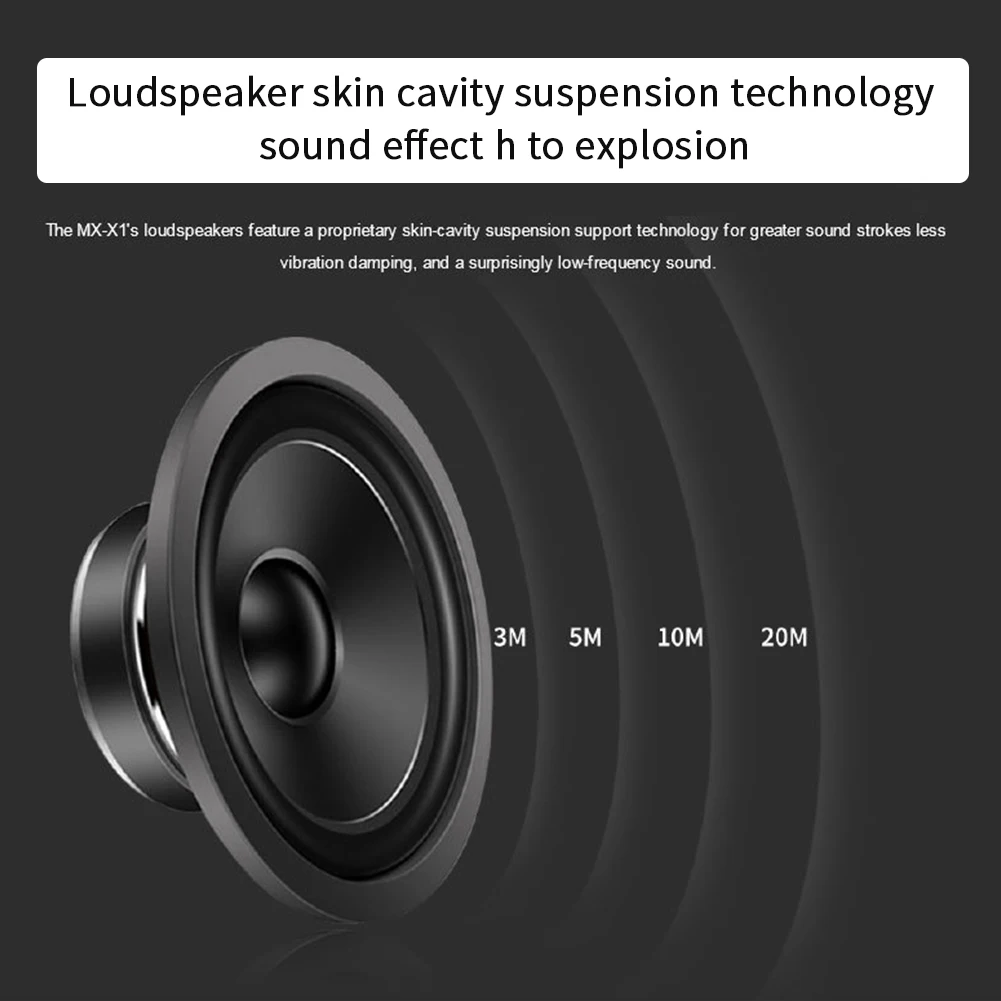 Мини портативный Bluetooth динамик с крючком, стерео водонепроницаемый беспроводной сабвуфер, Аудио Громкий динамик для дома и улицы, музыка, громкая связь, вызов